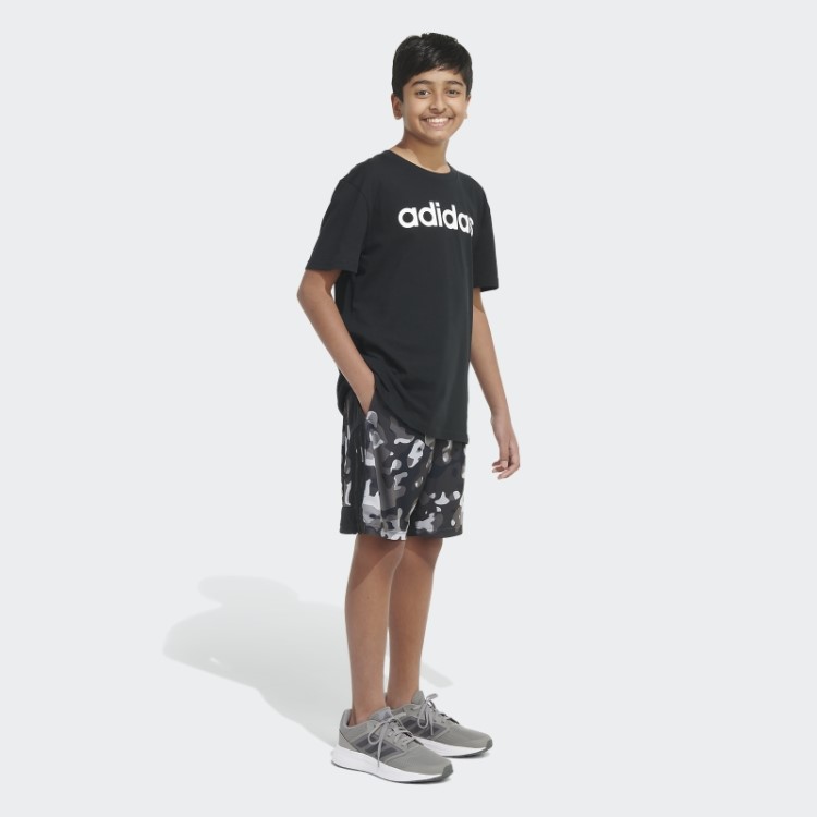 Short Adidas Core Camo Allover Estampado (tamanho Estendido) Preto