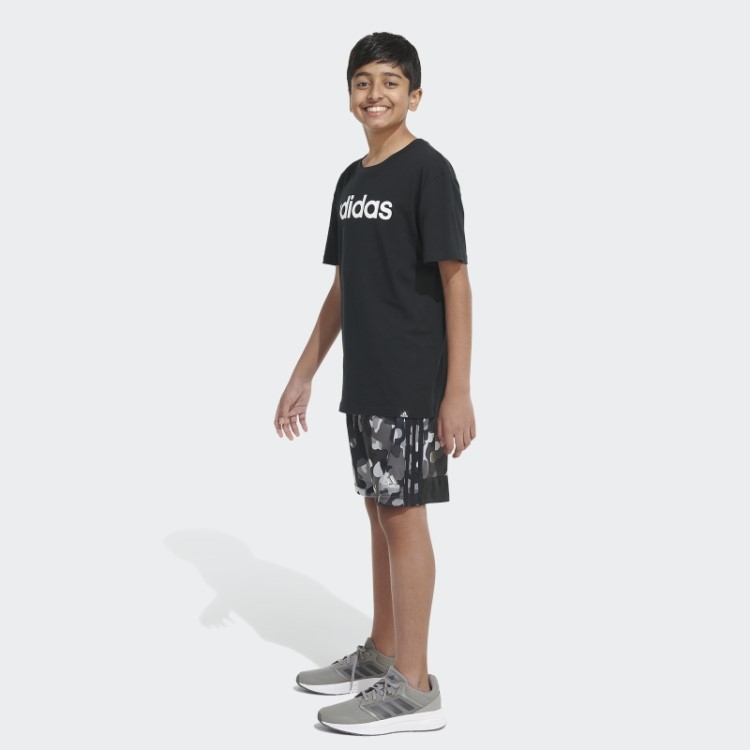 Short Adidas Core Camo Allover Estampado (tamanho Estendido) Preto