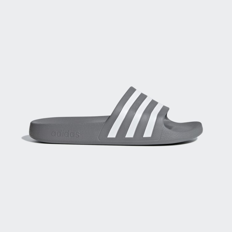 Adilette Aqua Slides Adidas Cinza