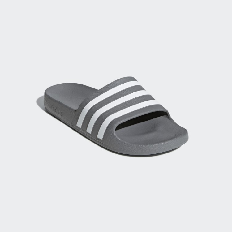 Adilette Aqua Slides Adidas Cinza