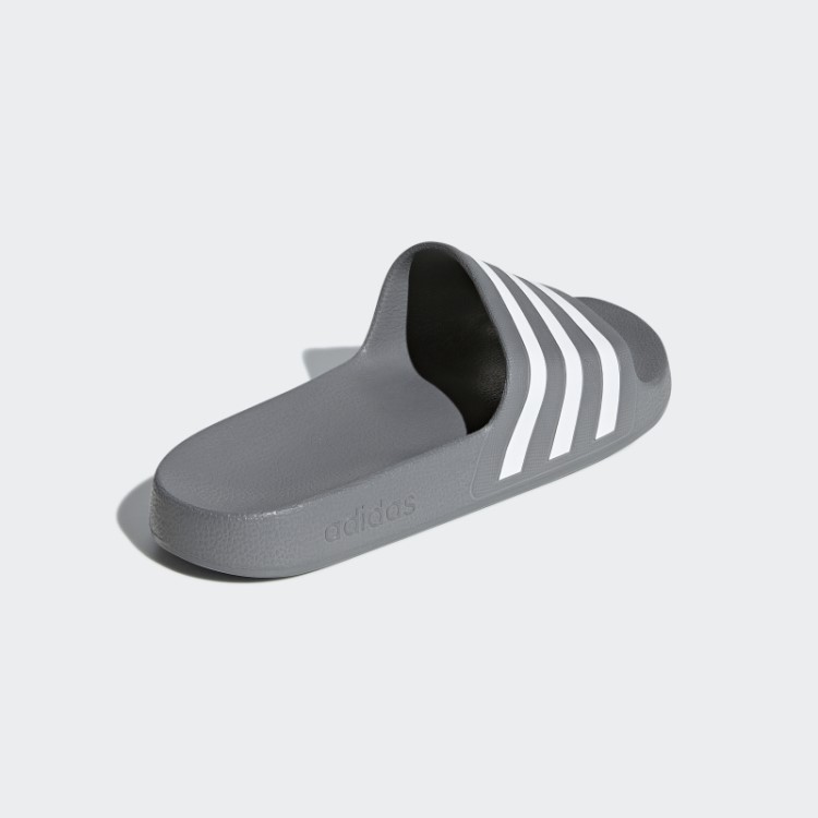 Adilette Aqua Slides Adidas Cinza