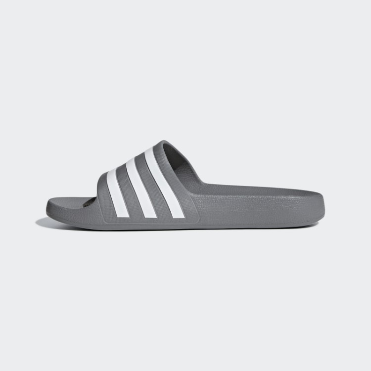 Adilette Aqua Slides Adidas Cinza