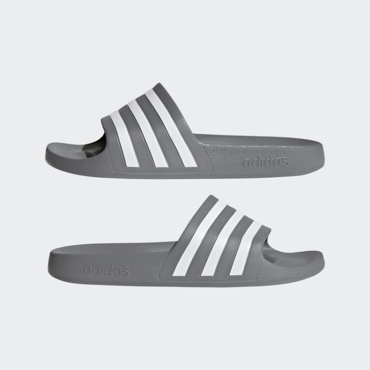Adilette Aqua Slides Adidas Cinza
