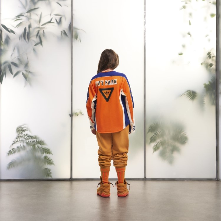 Calça De Moletom Foco Laranja Adidas