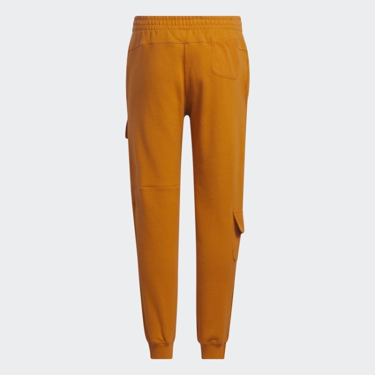 Calça De Moletom Foco Laranja Adidas