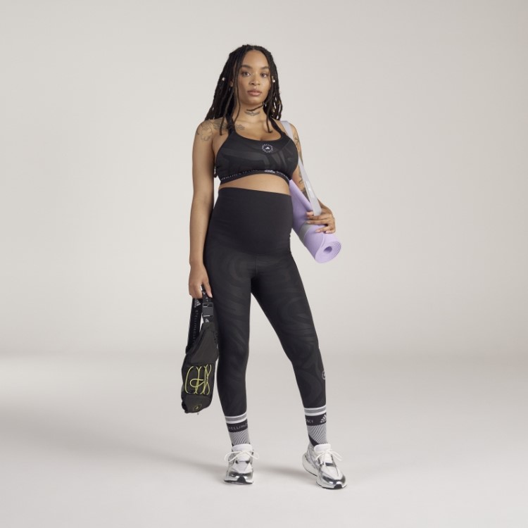 Adidas By Stella Mccartney Sutiã De Amamentação De Alto Suporte Fashion Preto