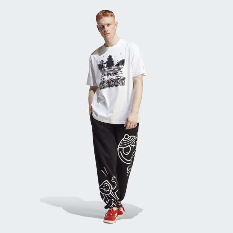 Estampa Branca Hack The Elite T-shirt Adidas