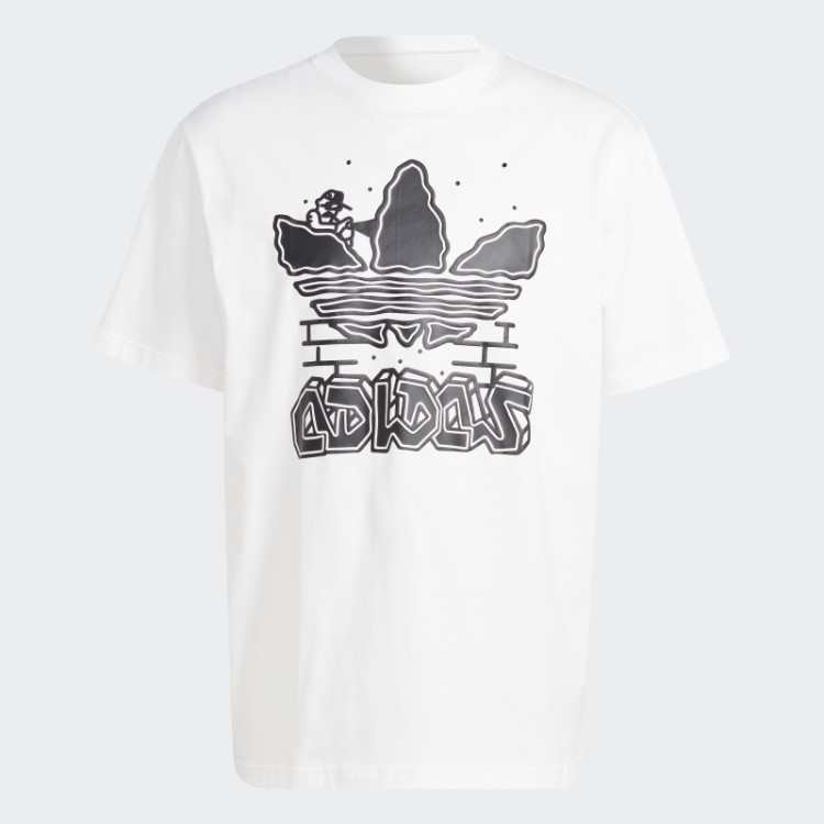 Estampa Branca Hack The Elite T-shirt Adidas