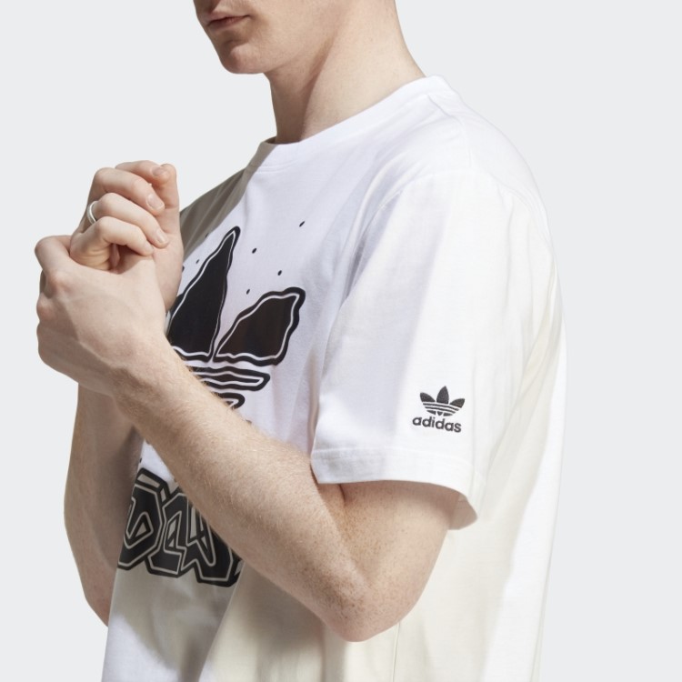 Estampa Branca Hack The Elite T-shirt Adidas