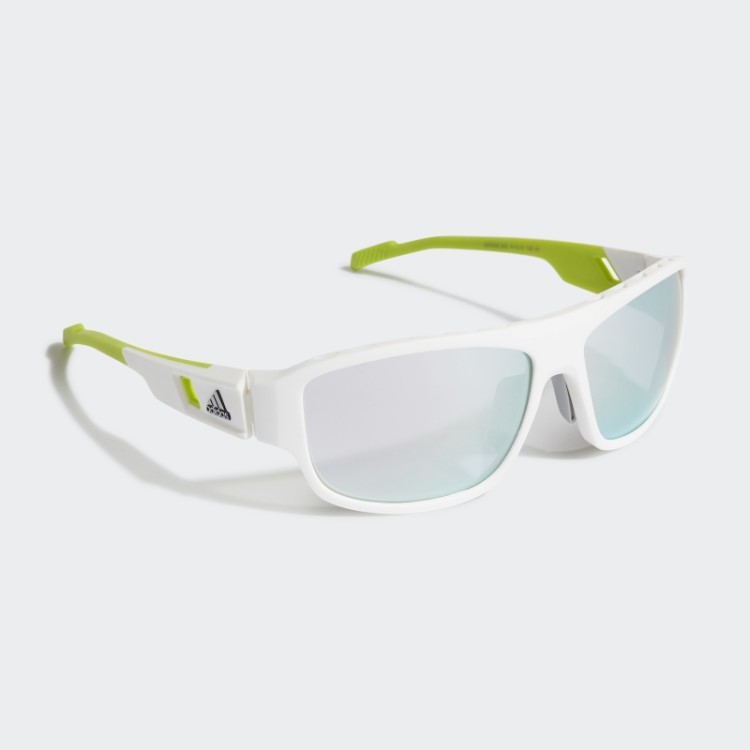 óculos De Sol Esportivo Branco Sp0045 Adidas