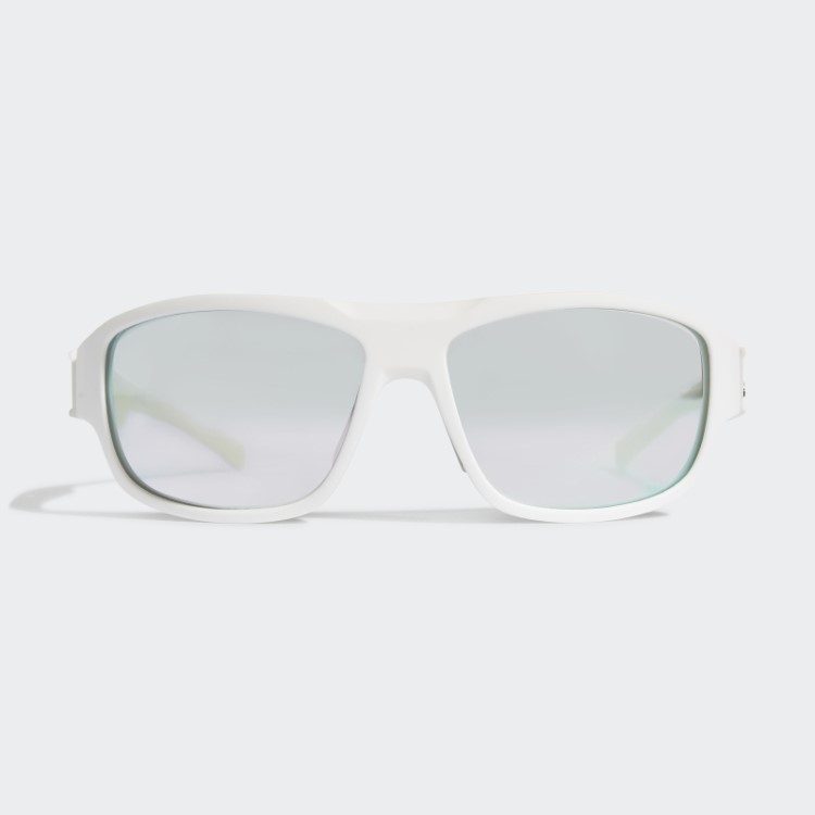 óculos De Sol Esportivo Branco Sp0045 Adidas