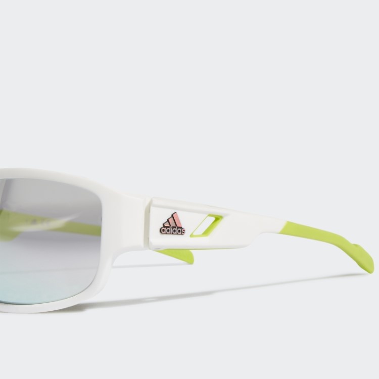 óculos De Sol Esportivo Branco Sp0045 Adidas