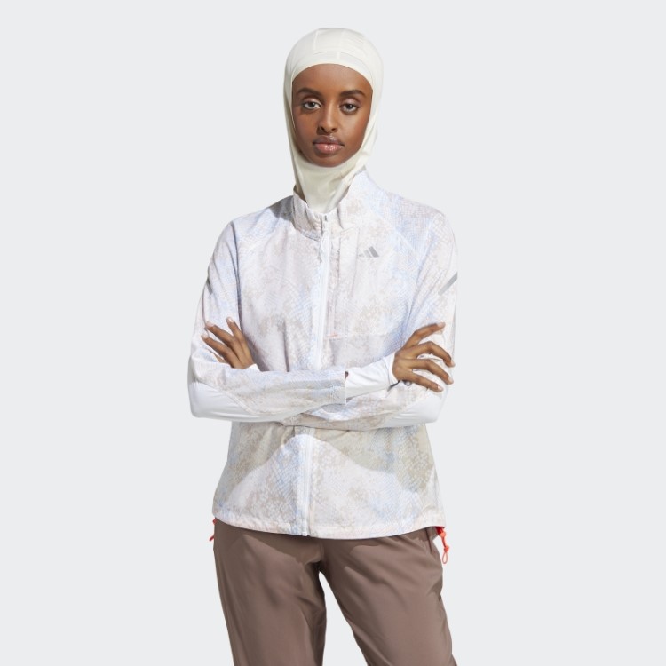 Jaqueta Iteration Corrida Rápida Branca Adidas
