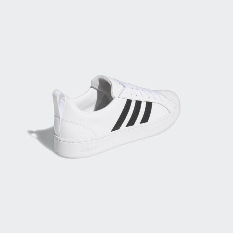 Sapato Baixo Branco Streetcheck Cloudfoam Adidas
