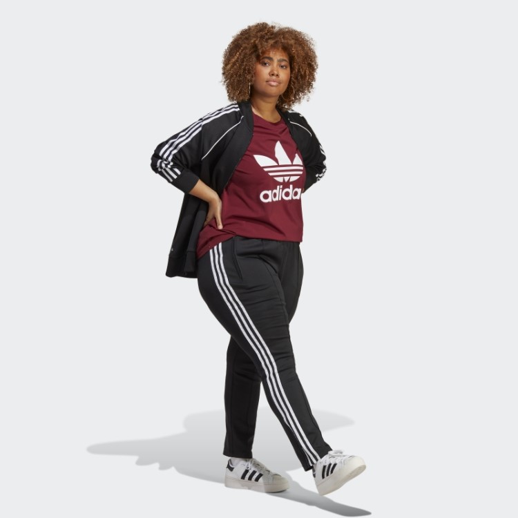 Camiseta Adidas Adicolor Classics Trefoil (tamanho Grande) Vermelha