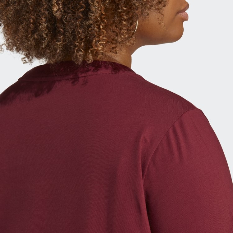 Camiseta Adidas Adicolor Classics Trefoil (tamanho Grande) Vermelha