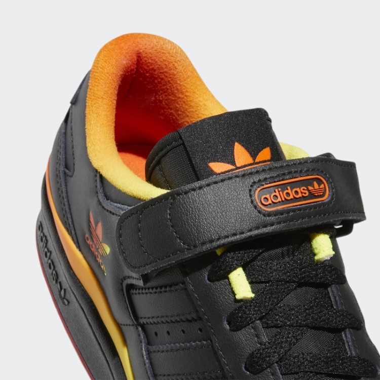 Forum Tênis Baixo Preto Adidas
