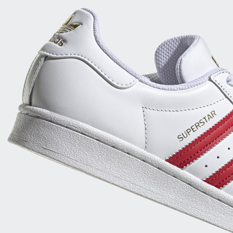 Sapatos Superstar Metálicos Dourados Adidas Moda