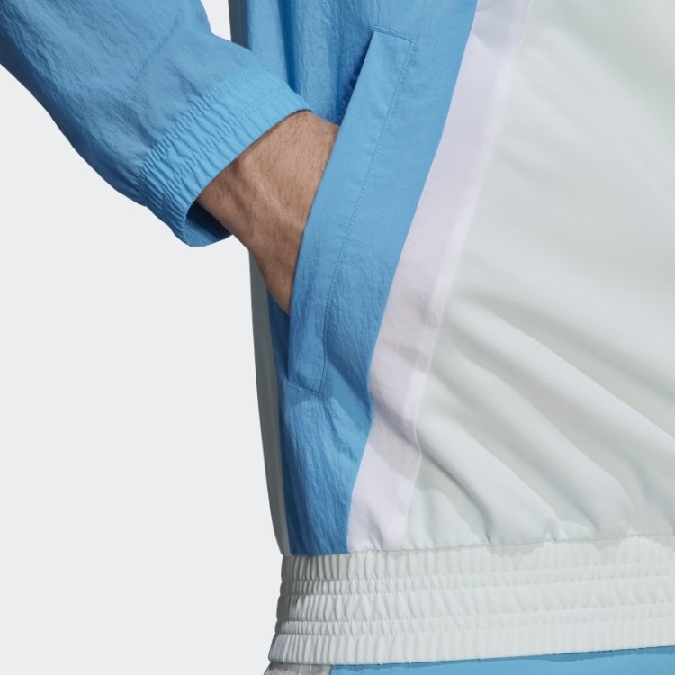 Top Adidas Training Com Fecho De Zíper Ice Mint