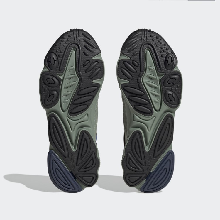 Sapatos Ozweego Verde Prateado Adidas