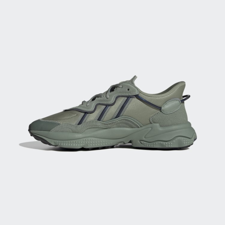 Sapatos Ozweego Verde Prateado Adidas