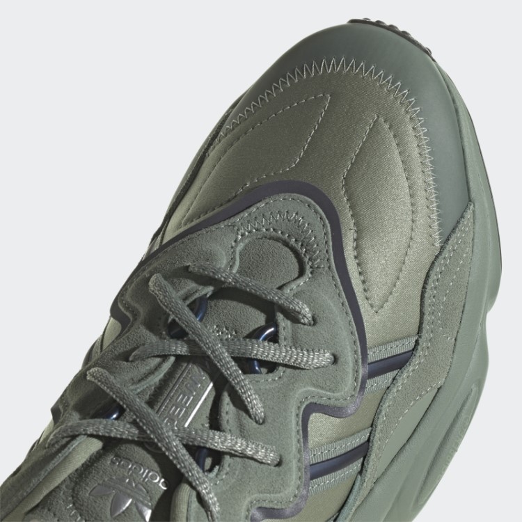 Sapatos Ozweego Verde Prateado Adidas