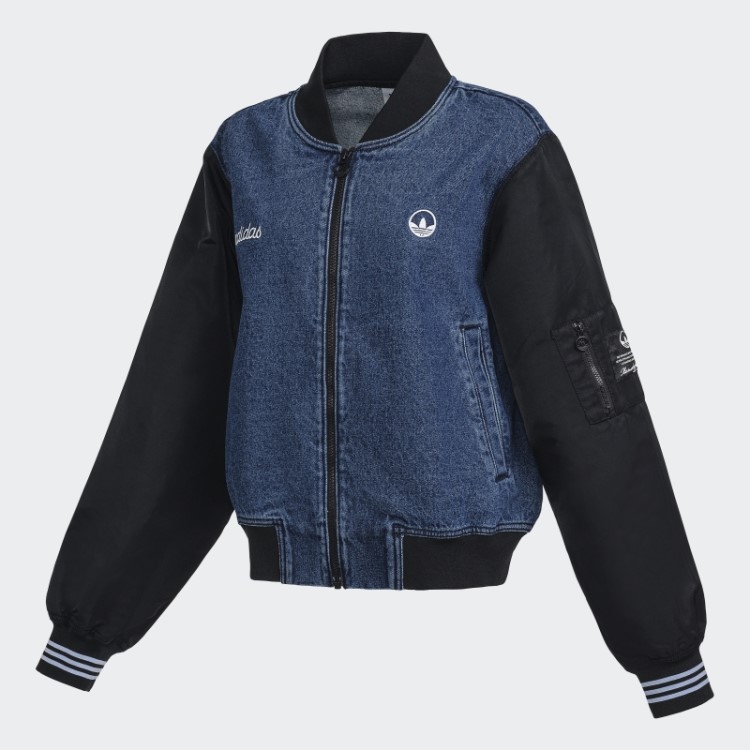 Jaqueta Jeans Colegial Azul índigo Jeans Adidas