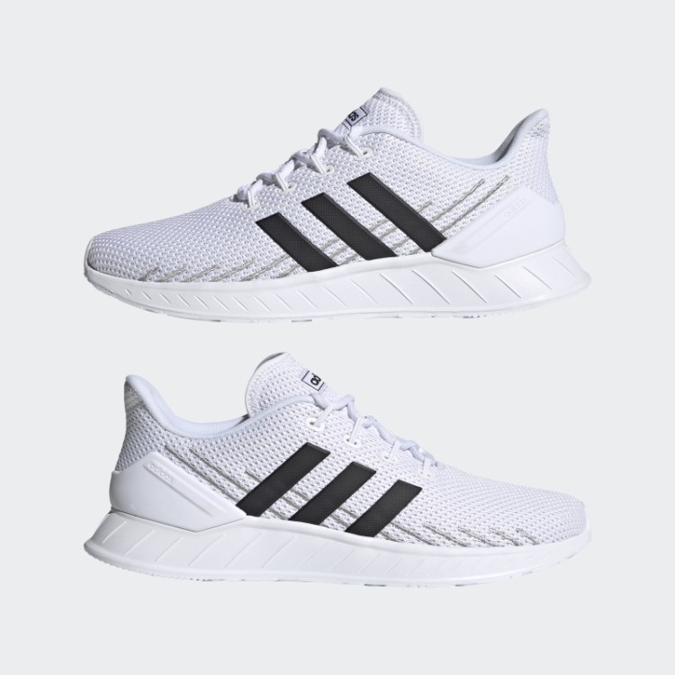 Tênis De Corrida Branco Adidas Questar Flow Nxt