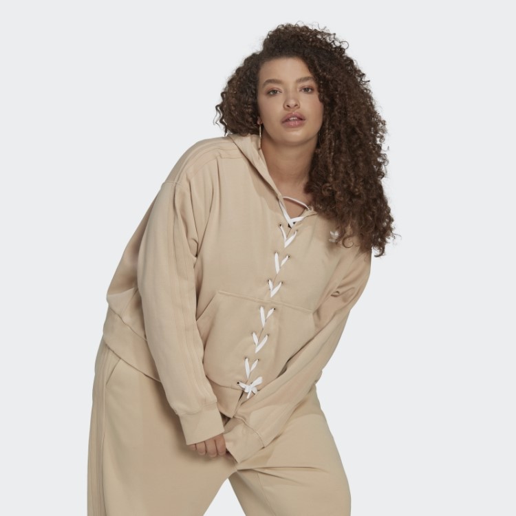Moletom Com Capuz Sempre Original Bege (tamanho Grande) Adidas