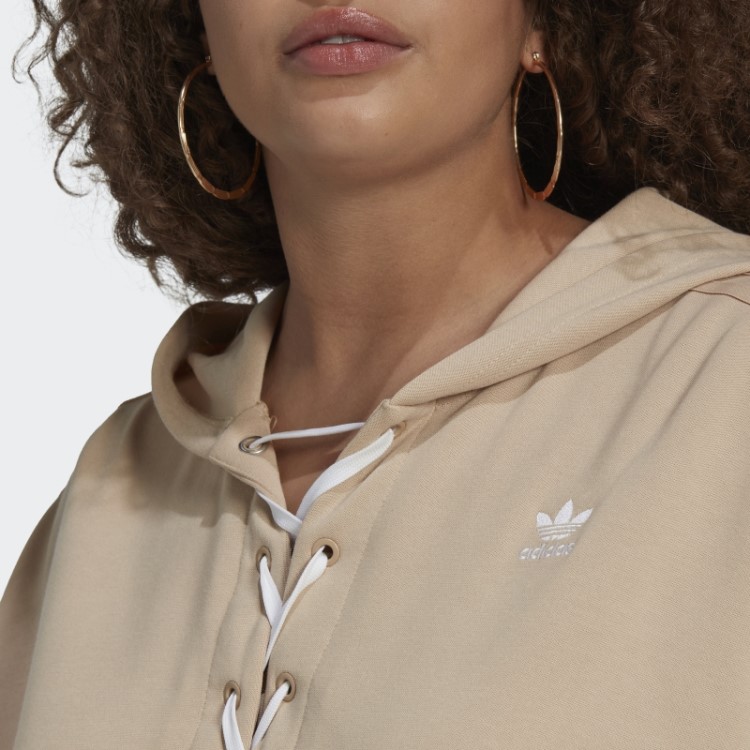 Moletom Com Capuz Sempre Original Bege (tamanho Grande) Adidas