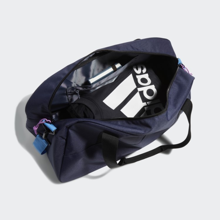 Bolsa Esportiva Preta Adidas Com Estampa