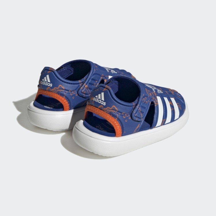 Adidas Blue Finding Nemo And Dory Sandálias De água De Verão Fechadas