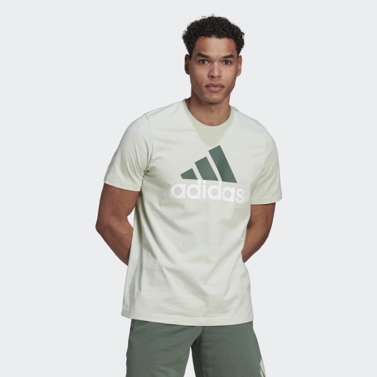Essentials Camiseta Com Logo Grande Verde Adidas