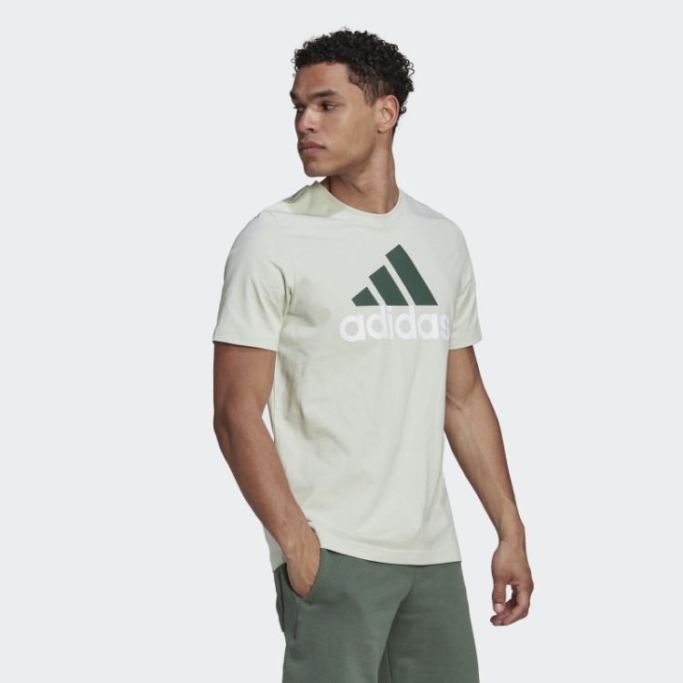 Essentials Camiseta Com Logo Grande Verde Adidas