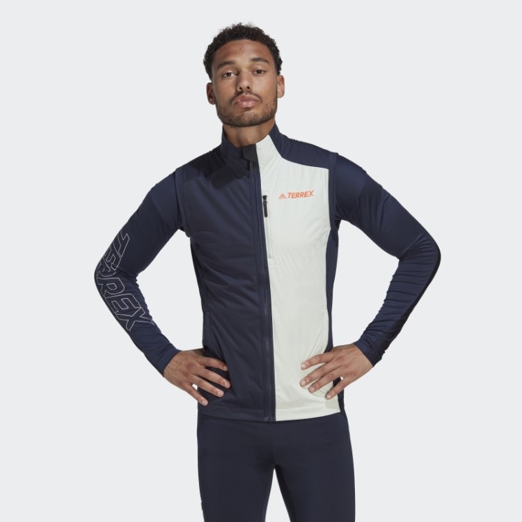 Moda Adidas Terrex Xperior Esqui Cross-country Colete Soft Shell Verde