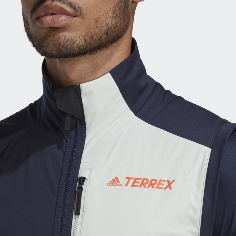 Moda Adidas Terrex Xperior Esqui Cross-country Colete Soft Shell Verde