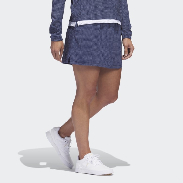 Calção De Golfe Adidas Navy Seersucker De 16 Polegadas