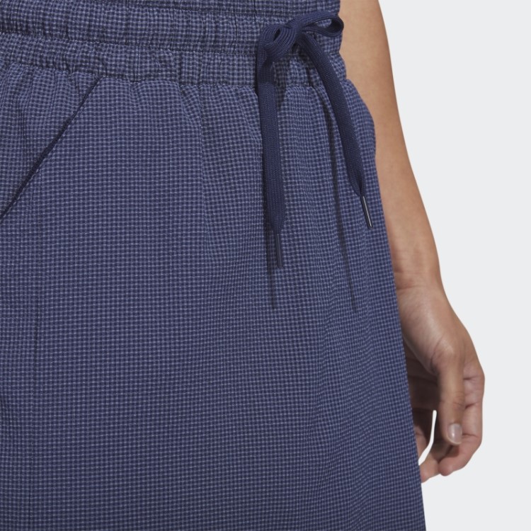 Calção De Golfe Adidas Navy Seersucker De 16 Polegadas