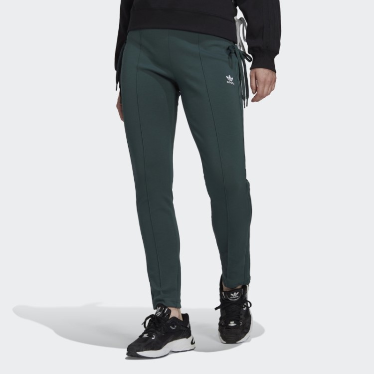 Calça Slim Com Renda Sempre Original Verde Mineral Adidas