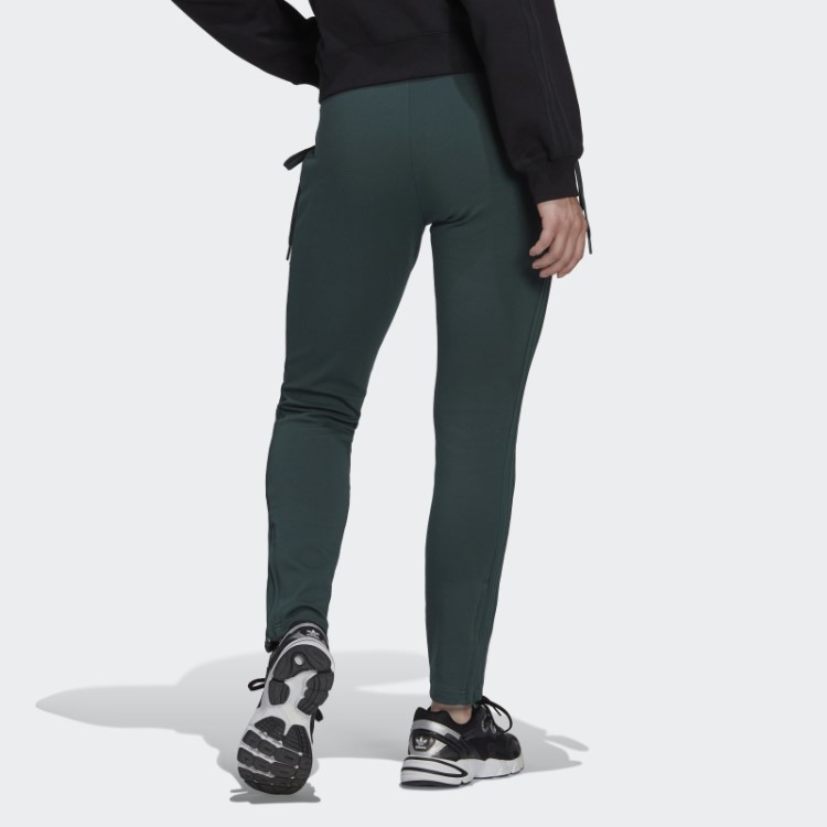 Calça Slim Com Renda Sempre Original Verde Mineral Adidas