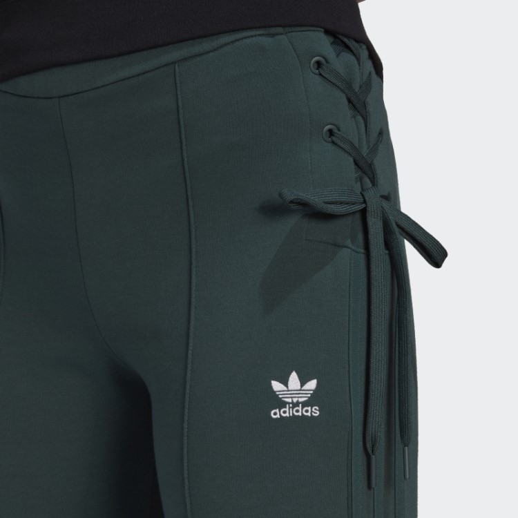 Calça Slim Com Renda Sempre Original Verde Mineral Adidas