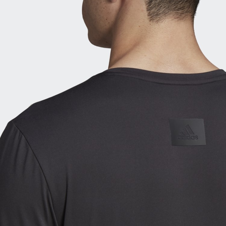 Camiseta De Treino Preta Best Of Adidas Quente
