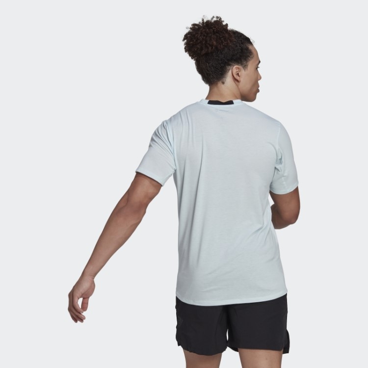 Projetada Para Camiseta De Treino Azul Adidas