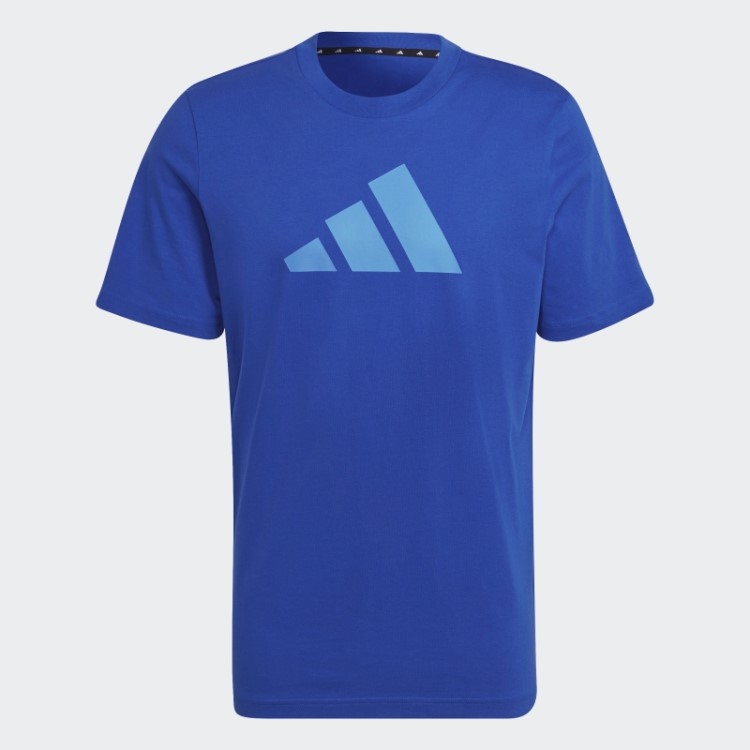 Camiseta Com Logotipo Future Icons Azul Royal Adidas