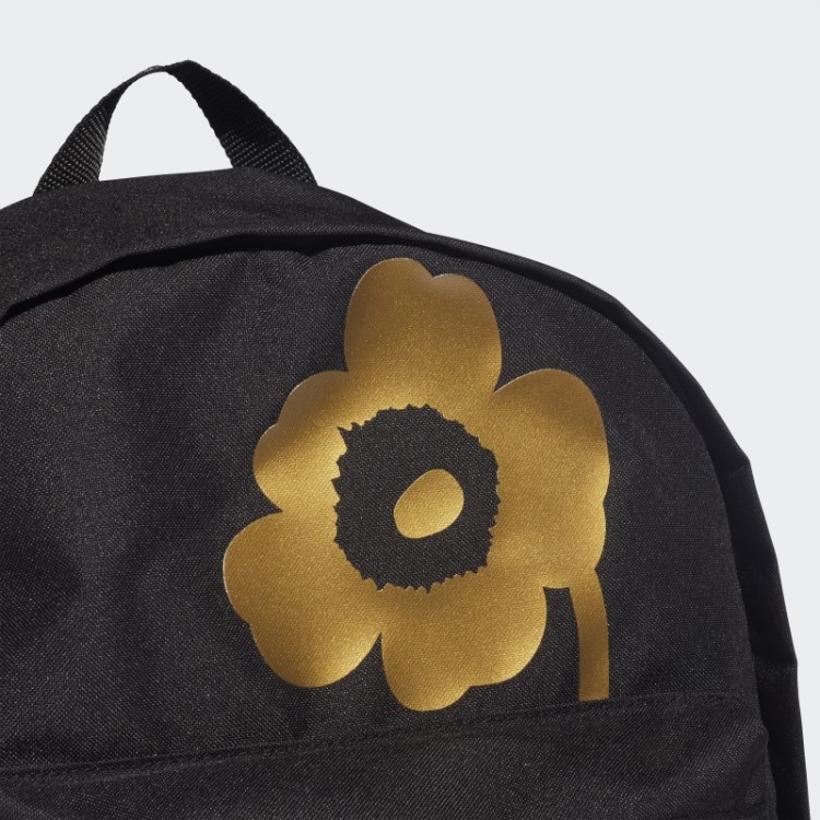 Marimekko Unikko Mochila Clássica Com Estampa De Flores Preta Adidas