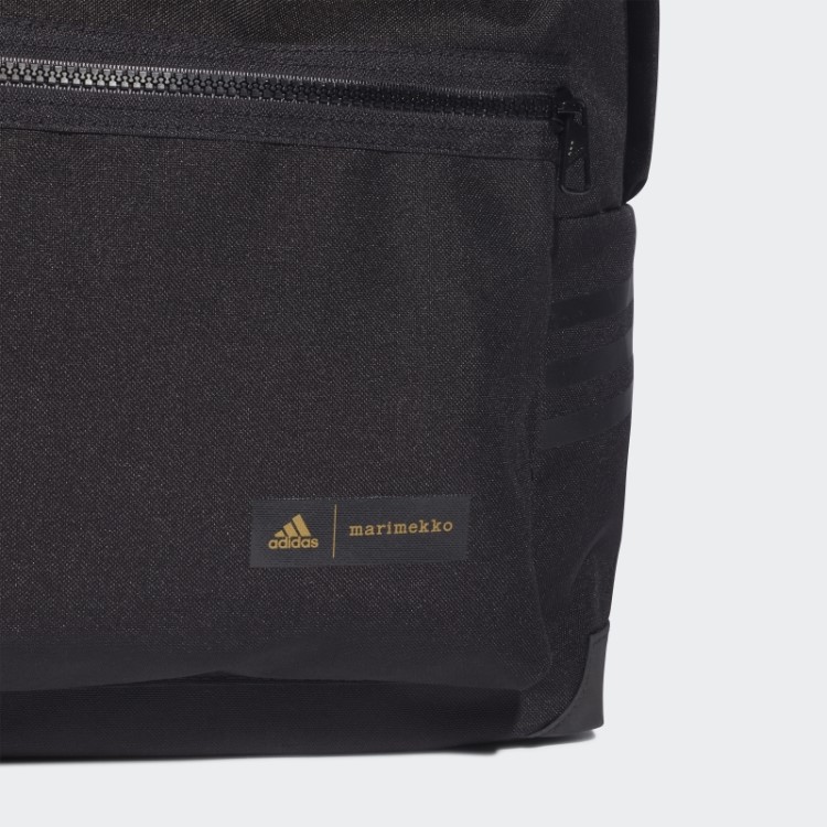 Marimekko Unikko Mochila Clássica Com Estampa De Flores Preta Adidas