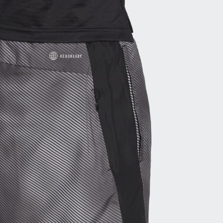 Bermuda Cinza Own The Run Colorblock Adidas