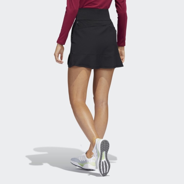 Skort Preto Adidas Com Babados
