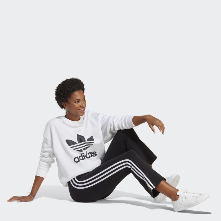 Adicolor Classics 3 Listras 7/8 Legging Flare Preto Adidas