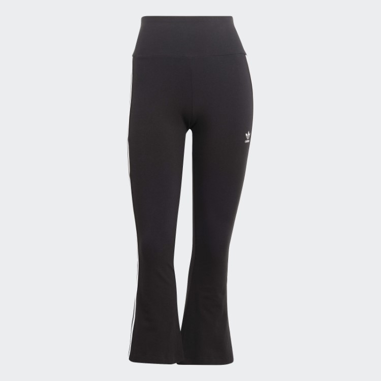 Adicolor Classics 3 Listras 7/8 Legging Flare Preto Adidas